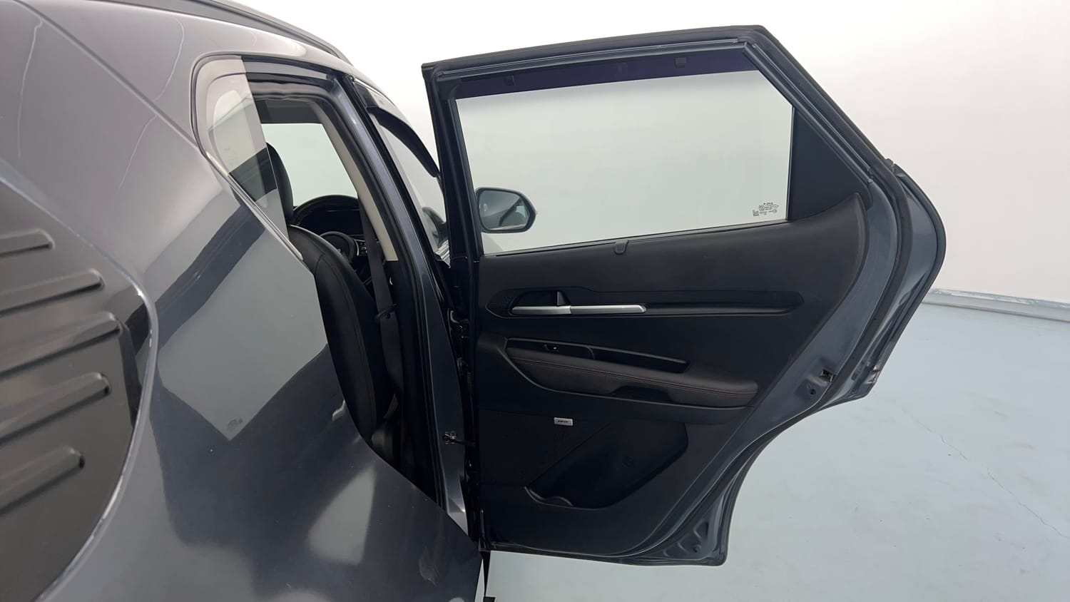 Used 2021 Kia Sonet GTX Plus 1.0 DCT Petrol Automatic interior RIGHT REAR DOOR OPEN VIEW