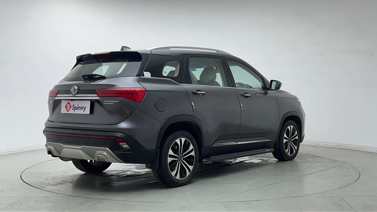 Used 2022 MG Motors Hector Sharp 1.5 Petrol CVT Petrol Automatic exterior RIGHT REAR CORNER VIEW