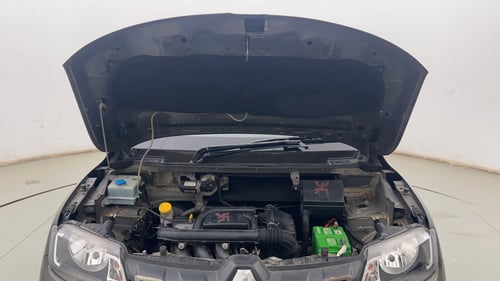 Used 2017 Renault Kwid 1.0 RXL Petrol Manual engine ENGINE & BONNET OPEN FRONT VIEW