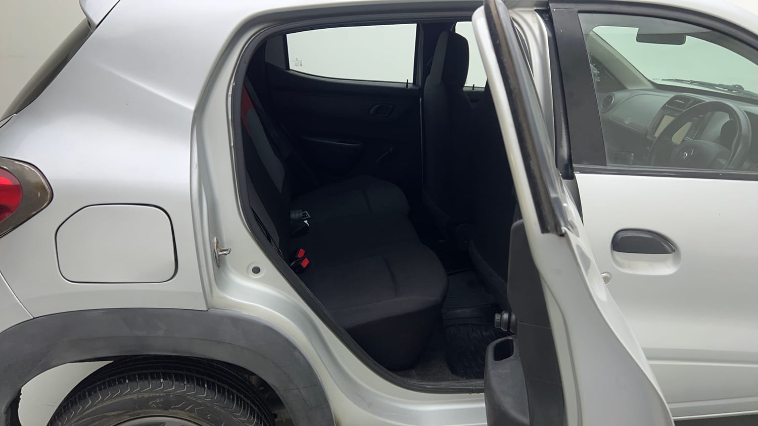 Used 2017 Renault Kwid RXT Live For More Edition 1.0 Petrol Manual interior RIGHT SIDE REAR DOOR CABIN VIEW