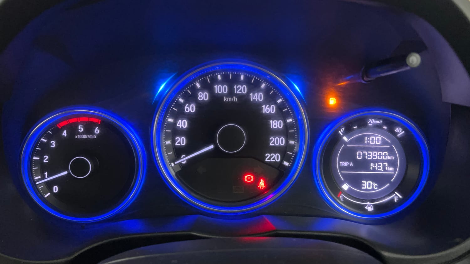 Used 2016 Honda City SV Diesel Diesel Manual interior CLUSTERMETER VIEW