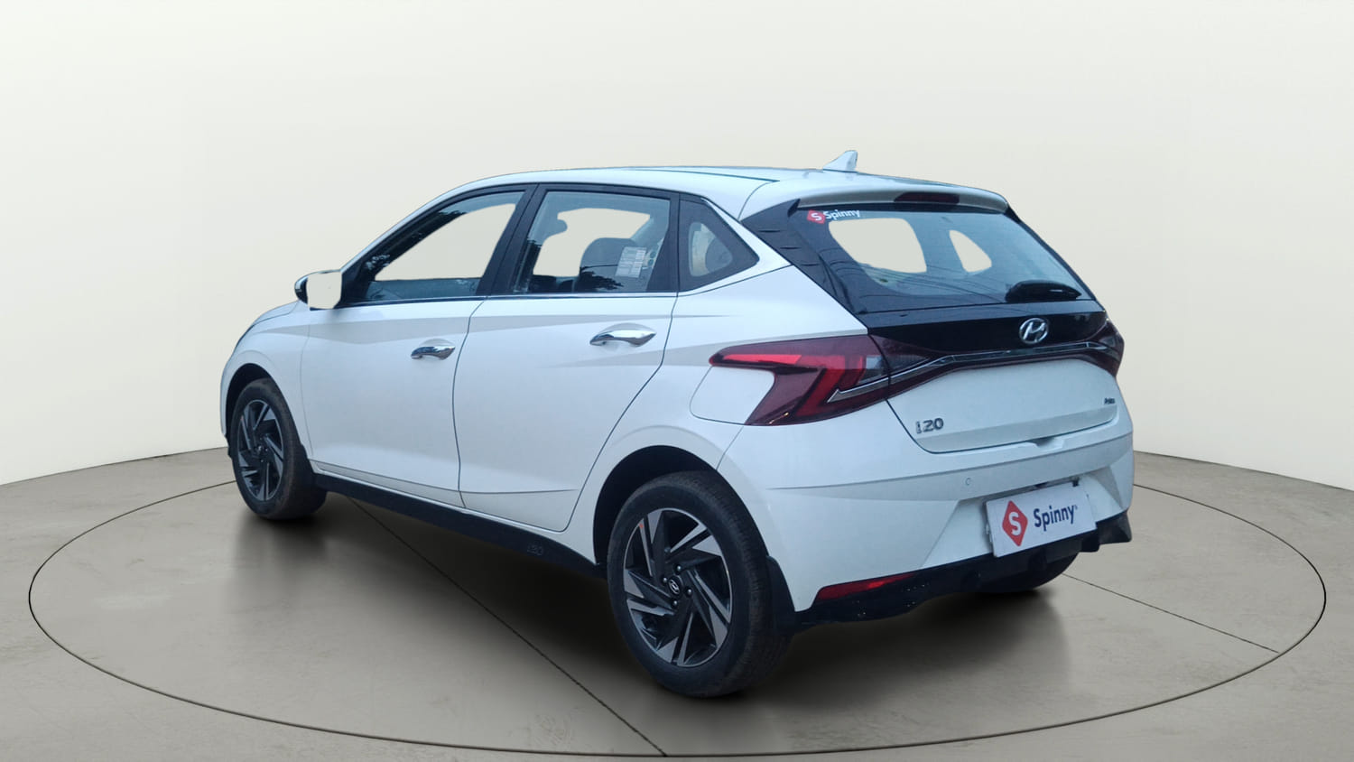 Used 2021 Hyundai i20 Asta 1.0 Turbo DCT Petrol Automatic exterior LEFT REAR CORNER VIEW
