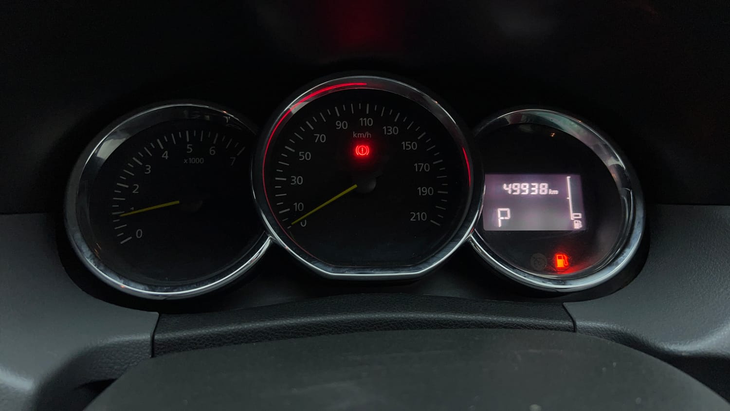 Used 2018 Renault Duster RXS CVT Petrol Automatic interior CLUSTERMETER VIEW