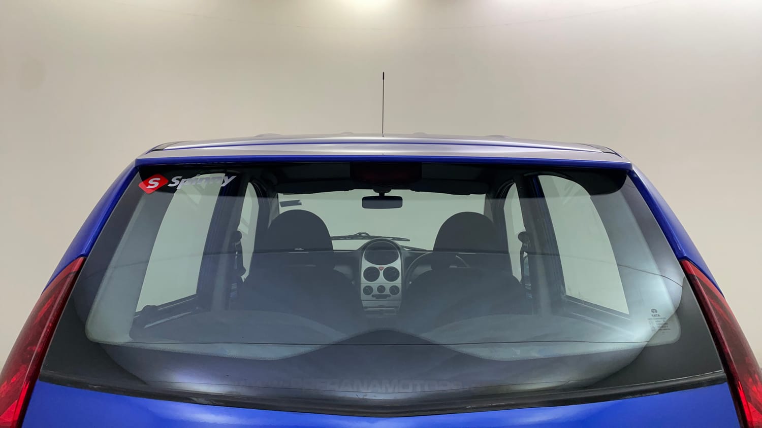 Used 2015 Tata Nano Twist XT Petrol Manual exterior BACK WINDSHIELD VIEW