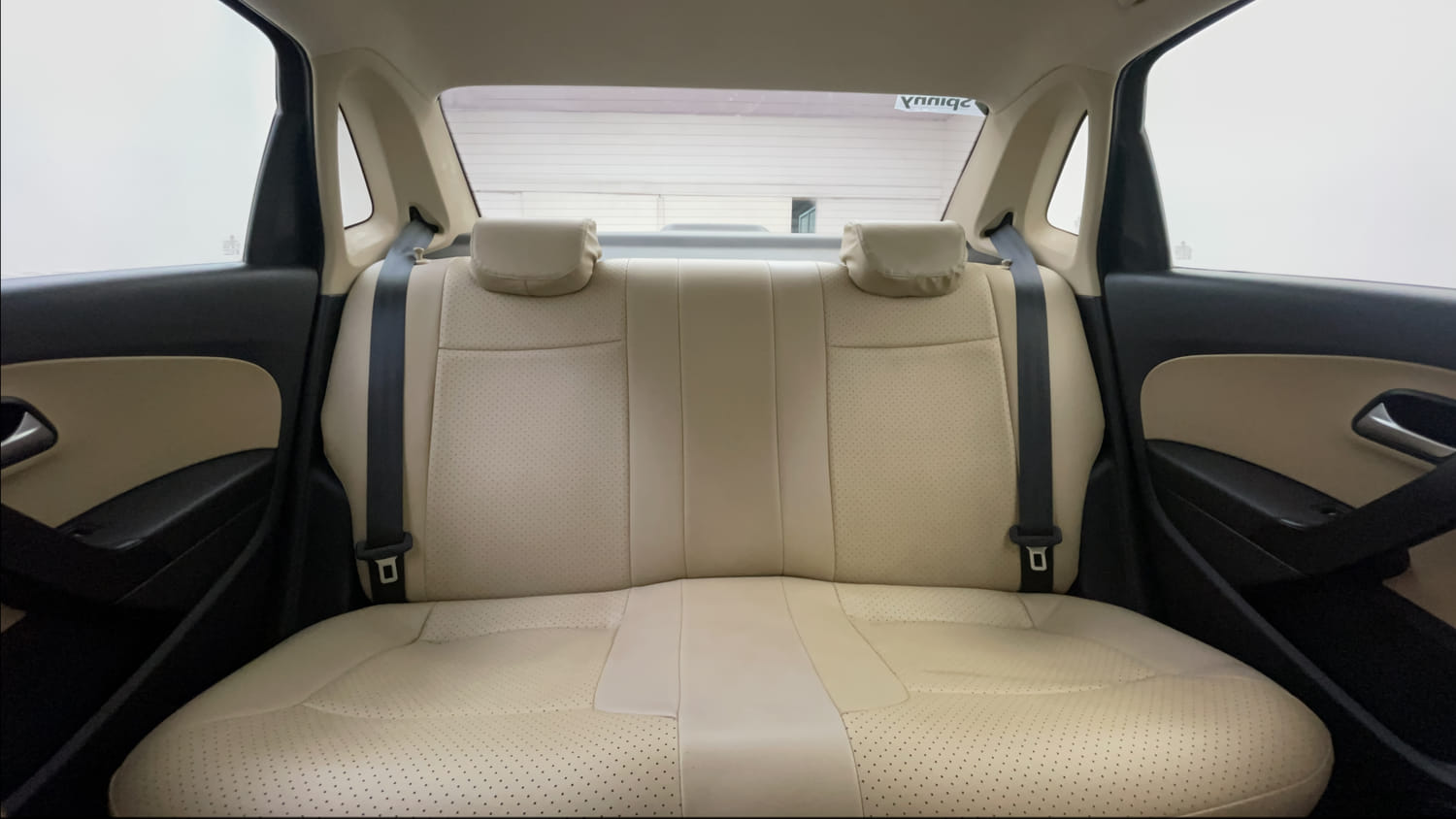 Used 2016 Volkswagen Ameo Highline1.2L (P) Petrol Manual interior REAR SEAT CONDITION VIEW