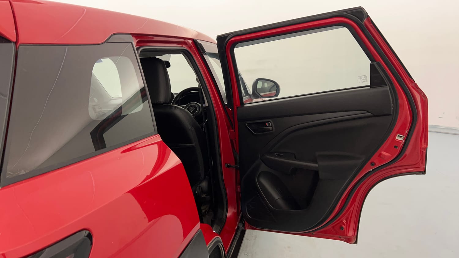 Used 2023 Maruti Suzuki Brezza VXi Petrol Manual interior RIGHT REAR DOOR OPEN VIEW