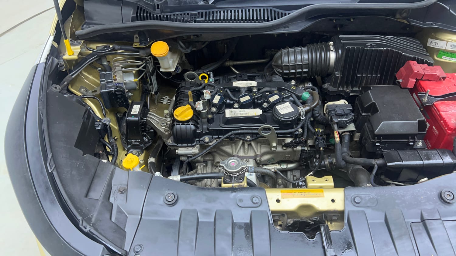Used 2021 Tata Altroz XZ Plus Petrol Petrol Manual engine ENGINE RIGHT SIDE VIEW