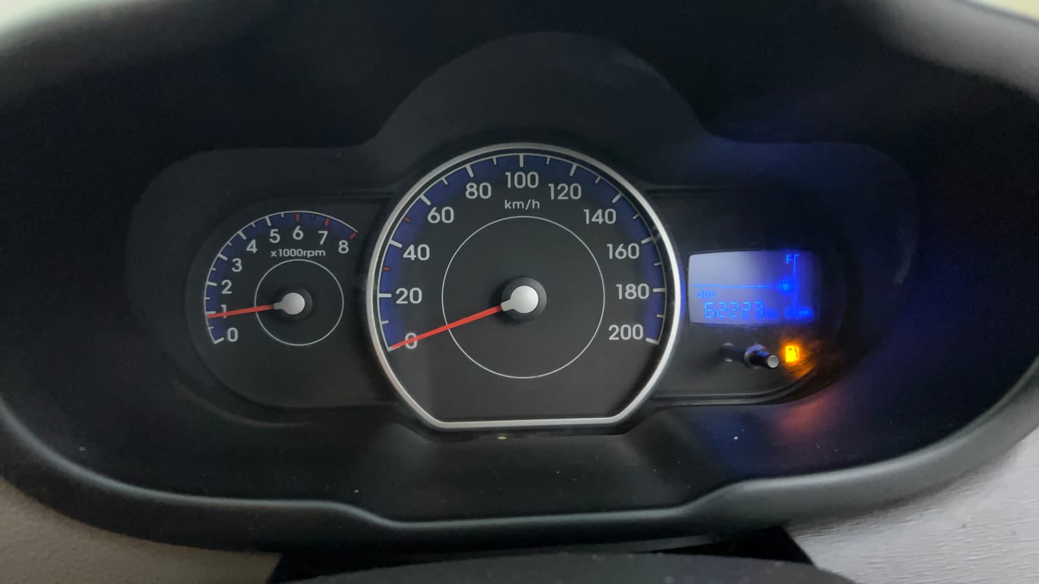Used 2012 Hyundai i10 Era 1.1 iRDE2 Petrol Manual interior CLUSTERMETER VIEW
