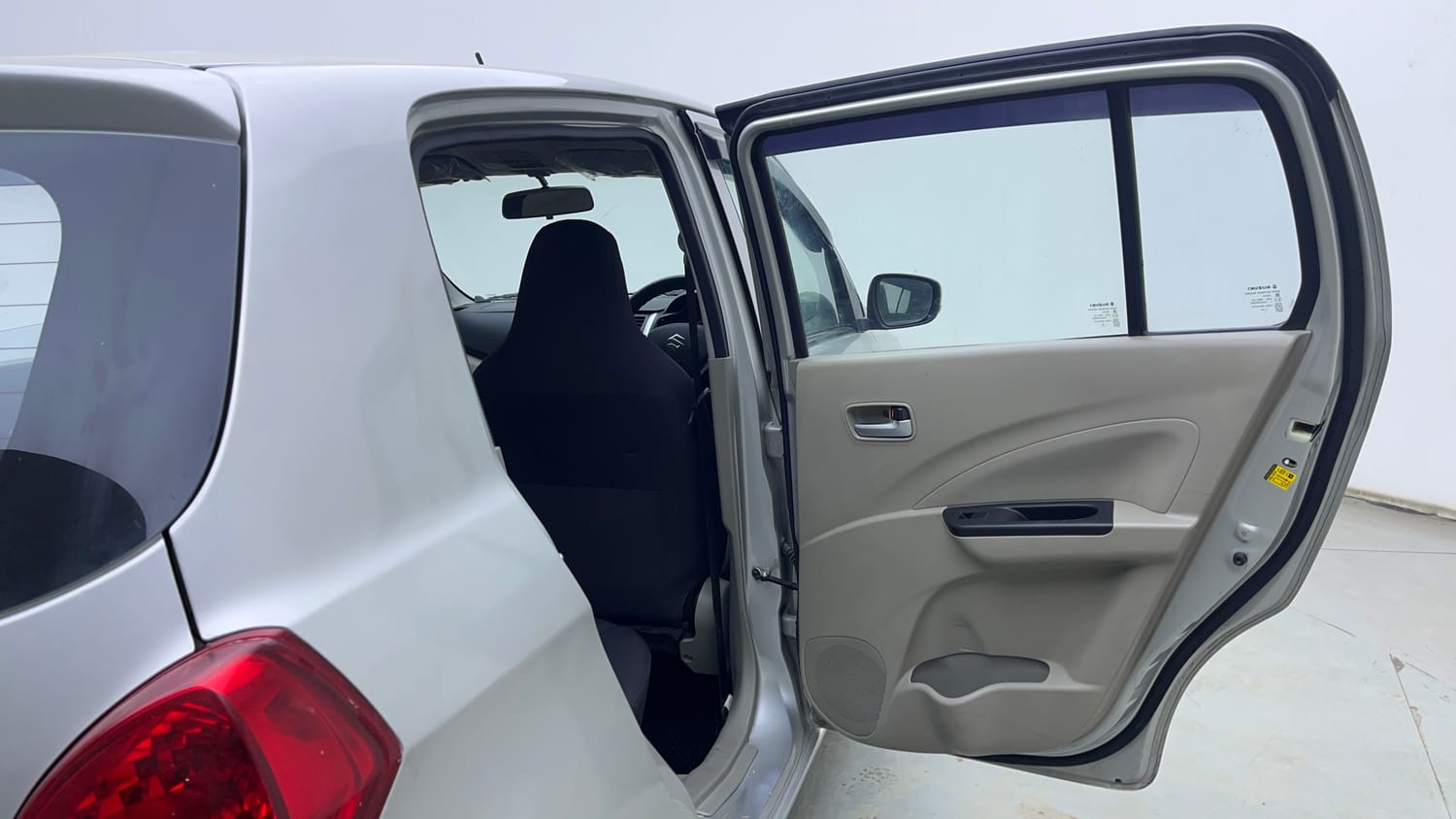 Used 2017 Maruti Suzuki Celerio ZXi Petrol Manual interior RIGHT REAR DOOR OPEN VIEW