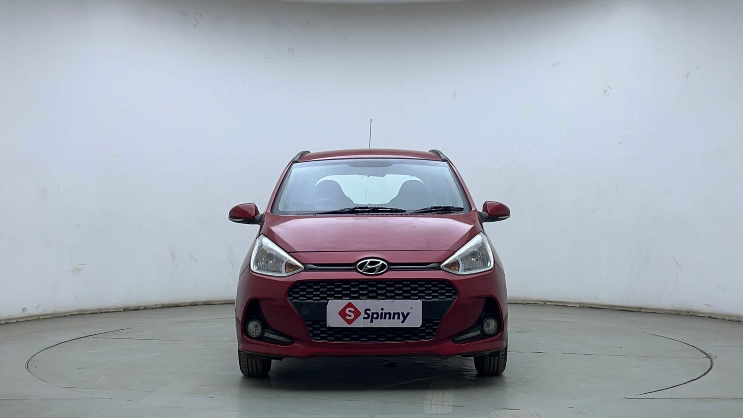 Used 2019 Hyundai Grand i10 Sportz 1.2 Kappa VTVT Petrol Manual exterior FRONT VIEW