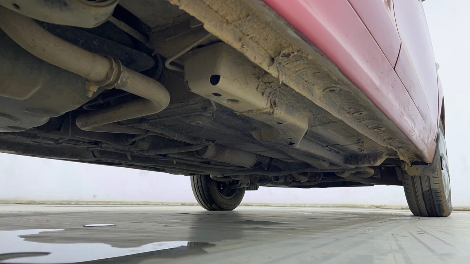 Used 2018 Tata Tiago Revotron XT Petrol Manual extra REAR RIGHT UNDERBODY VIEW