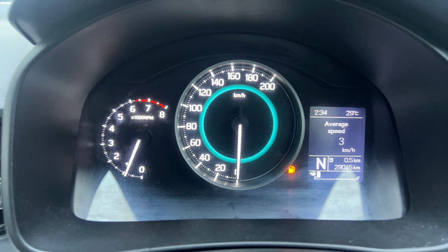 Used 2021 Maruti Suzuki Ignis Zeta 1.2 AMT Petrol Automatic interior CLUSTERMETER VIEW