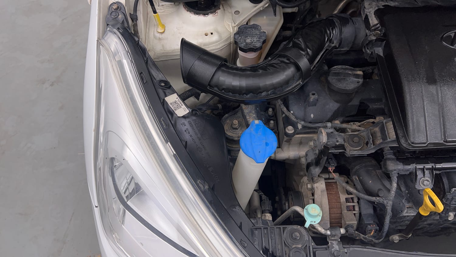 Used 2019 Hyundai Grand i10 Magna 1.2 Kappa VTVT Petrol Manual engine ENGINE RIGHT SIDE VIEW