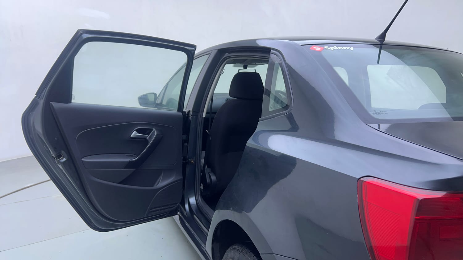 Used 2019 Volkswagen Ameo Comfortline 1.0L (P) Petrol Manual interior LEFT REAR DOOR OPEN VIEW