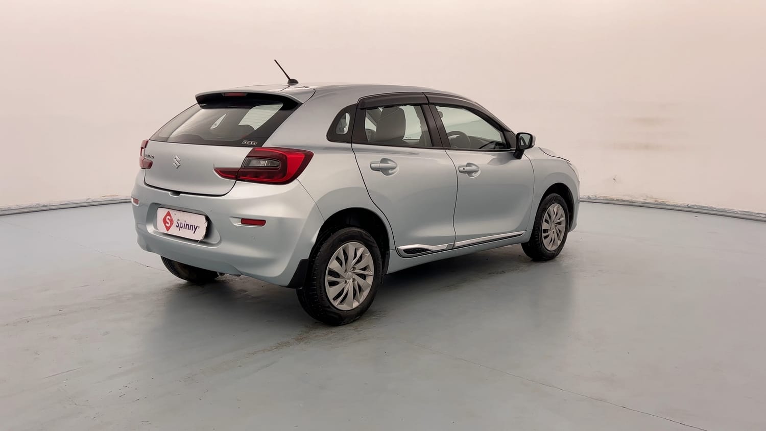 Used 2023 Maruti Suzuki Baleno Delta MT Petrol Manual exterior RIGHT REAR CORNER VIEW