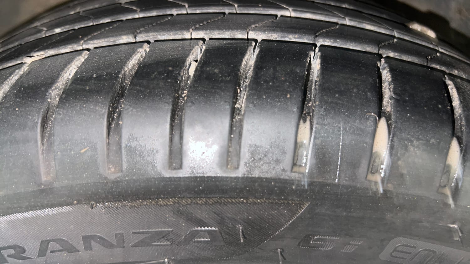 Used 2019 Honda WR-V VX MT Petrol Petrol Manual tyres RIGHT REAR TYRE TREAD VIEW