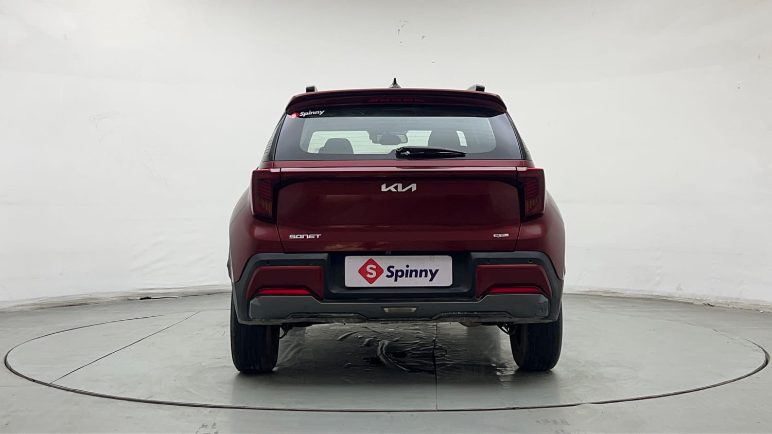 Used 2024 Kia Sonet GTX Plus 1.0 Turbo Petrol DCT Dual Tone Petrol Automatic exterior BACK VIEW