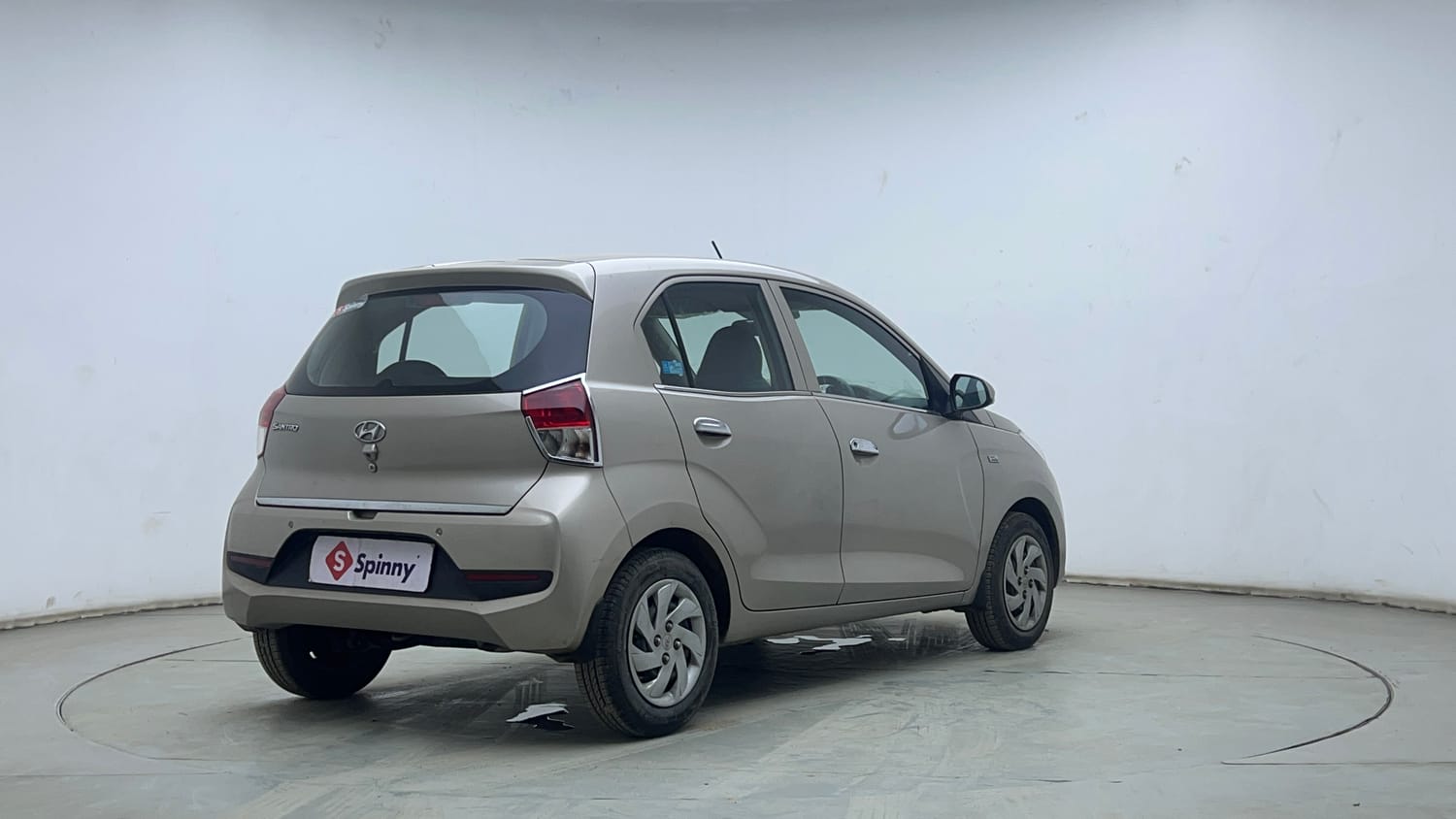 Used 2020 Hyundai Santro Sportz AMT Petrol Automatic exterior RIGHT REAR CORNER VIEW