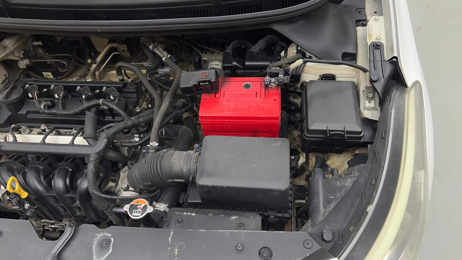 Used 2018 Hyundai Elite i20 Asta 1.2 AT Petrol Automatic engine ENGINE LEFT SIDE VIEW