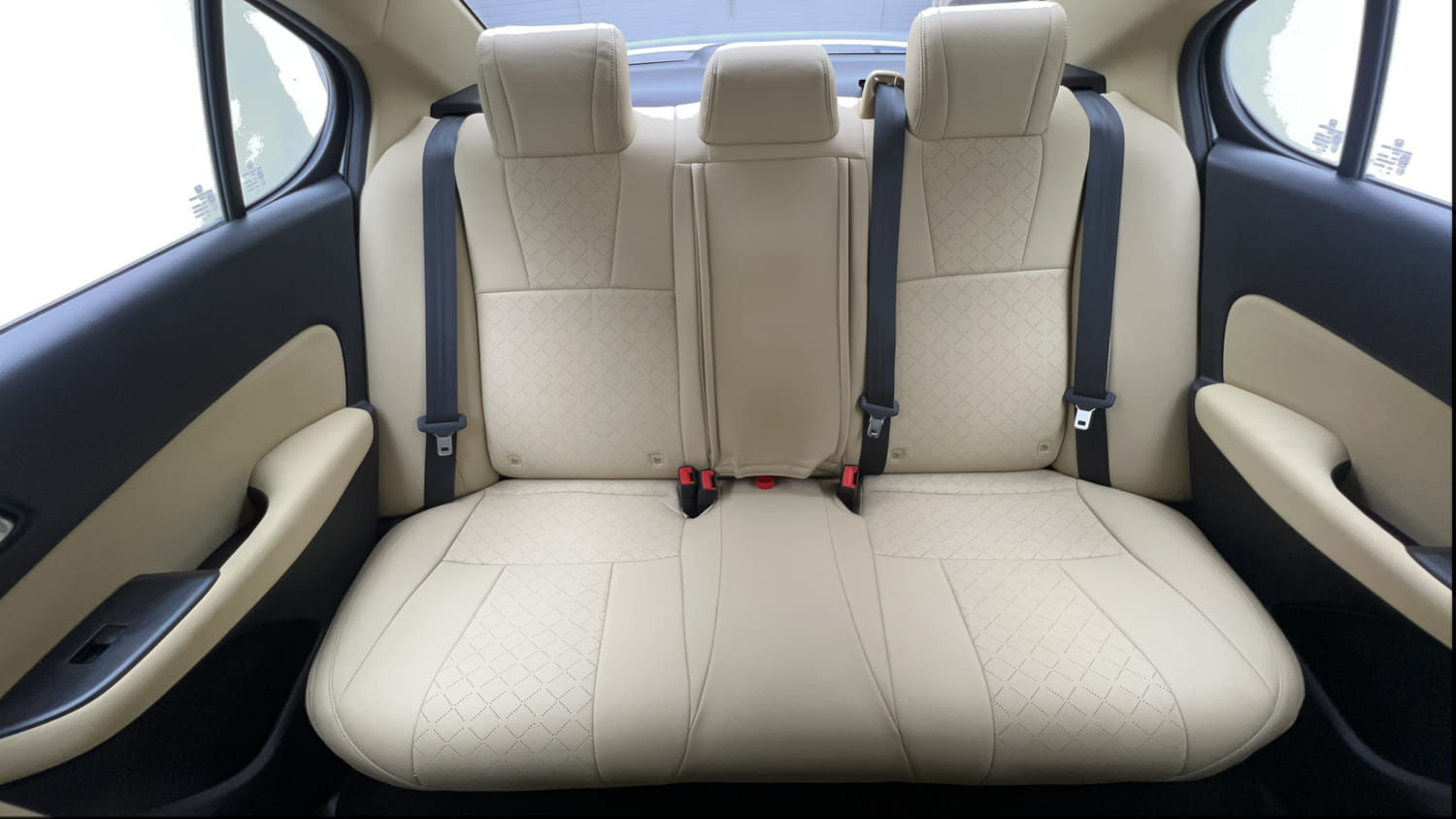 Used 2024 Honda City V Petrol CVT Petrol Automatic interior REAR SEAT CONDITION VIEW