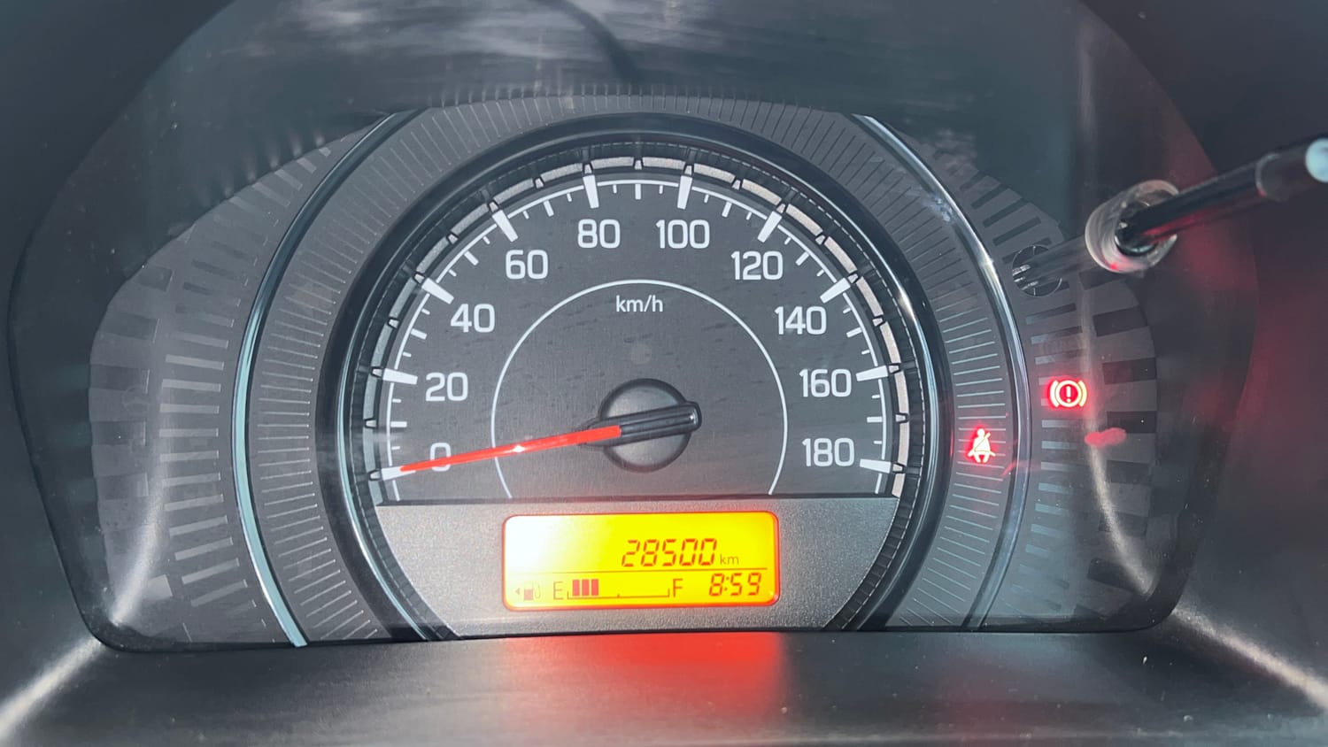 Used 2023 Maruti Suzuki Wagon R LXI 1.0 Petrol Manual interior CLUSTERMETER VIEW