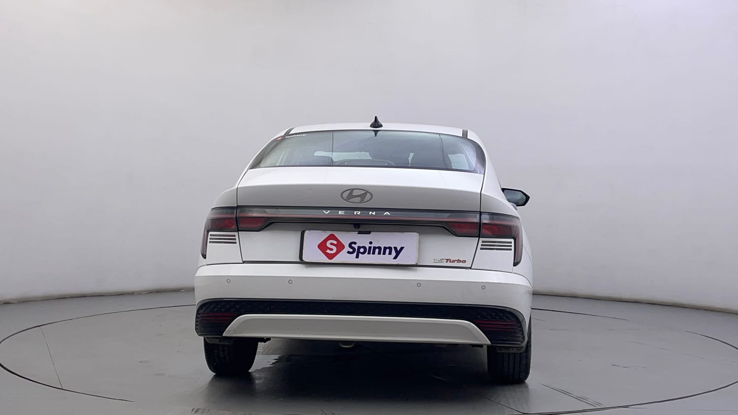 Used 2023 Hyundai Verna SX (O) 1.5 Turbo Petrol MT Petrol Manual exterior BACK VIEW
