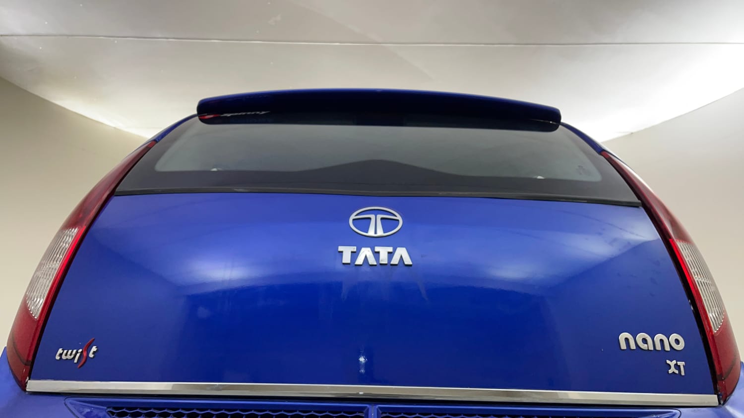 Used 2015 Tata Nano Twist XT Petrol Manual interior DICKY DOOR OPEN VIEW