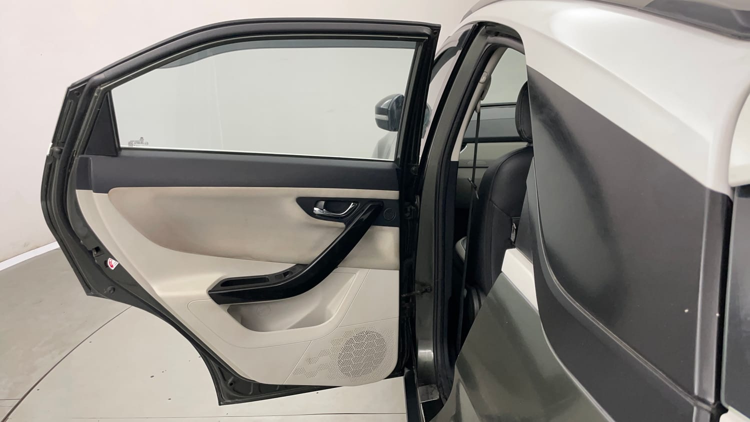 Used 2021 Tata Nexon XZA Plus (O) Diesel Diesel Automatic interior LEFT REAR DOOR OPEN VIEW