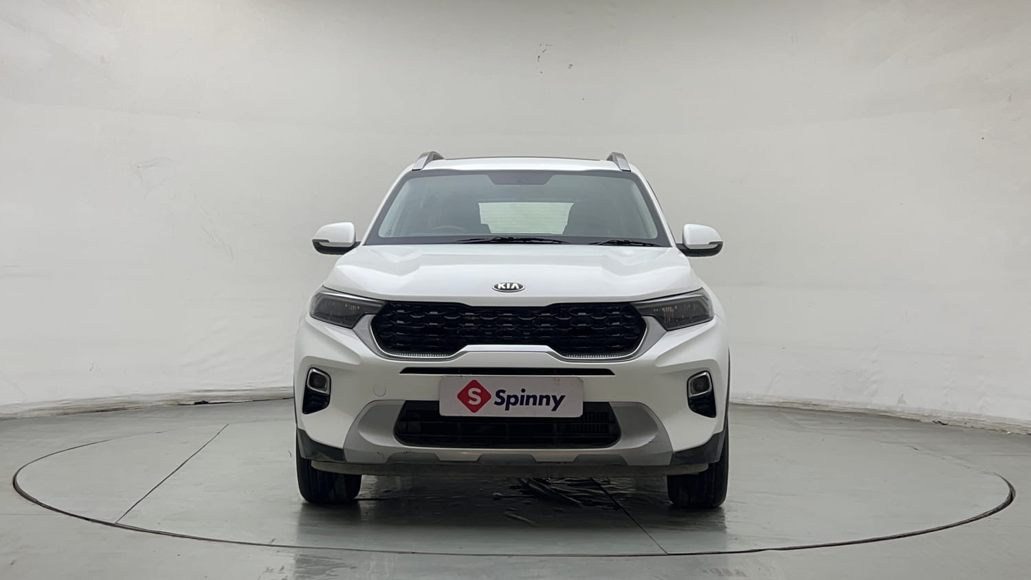Used 2021 Kia Sonet HTX 1.5 Diesel Manual exterior FRONT VIEW
