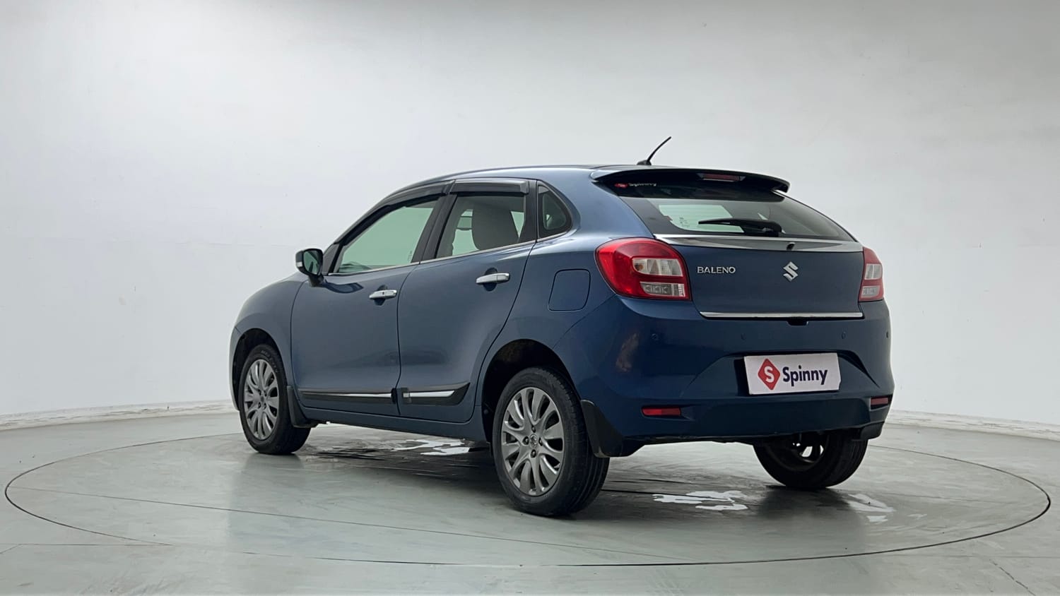Used 2017 Maruti Suzuki Baleno Alpha 1.2 Petrol Manual exterior LEFT REAR CORNER VIEW