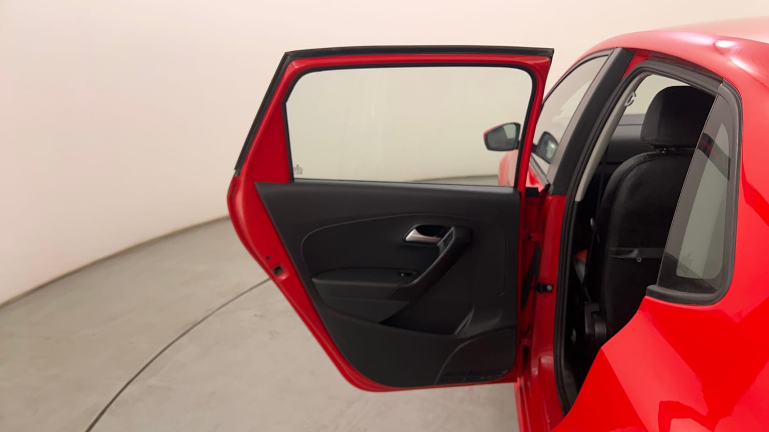Used 2016 Volkswagen Polo Comfortline 1.2L (P) Petrol Manual interior LEFT REAR DOOR OPEN VIEW