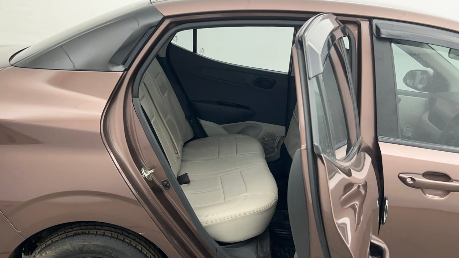 Used 2020 Hyundai Aura S 1.2 Petrol Petrol Manual interior RIGHT SIDE REAR DOOR CABIN VIEW