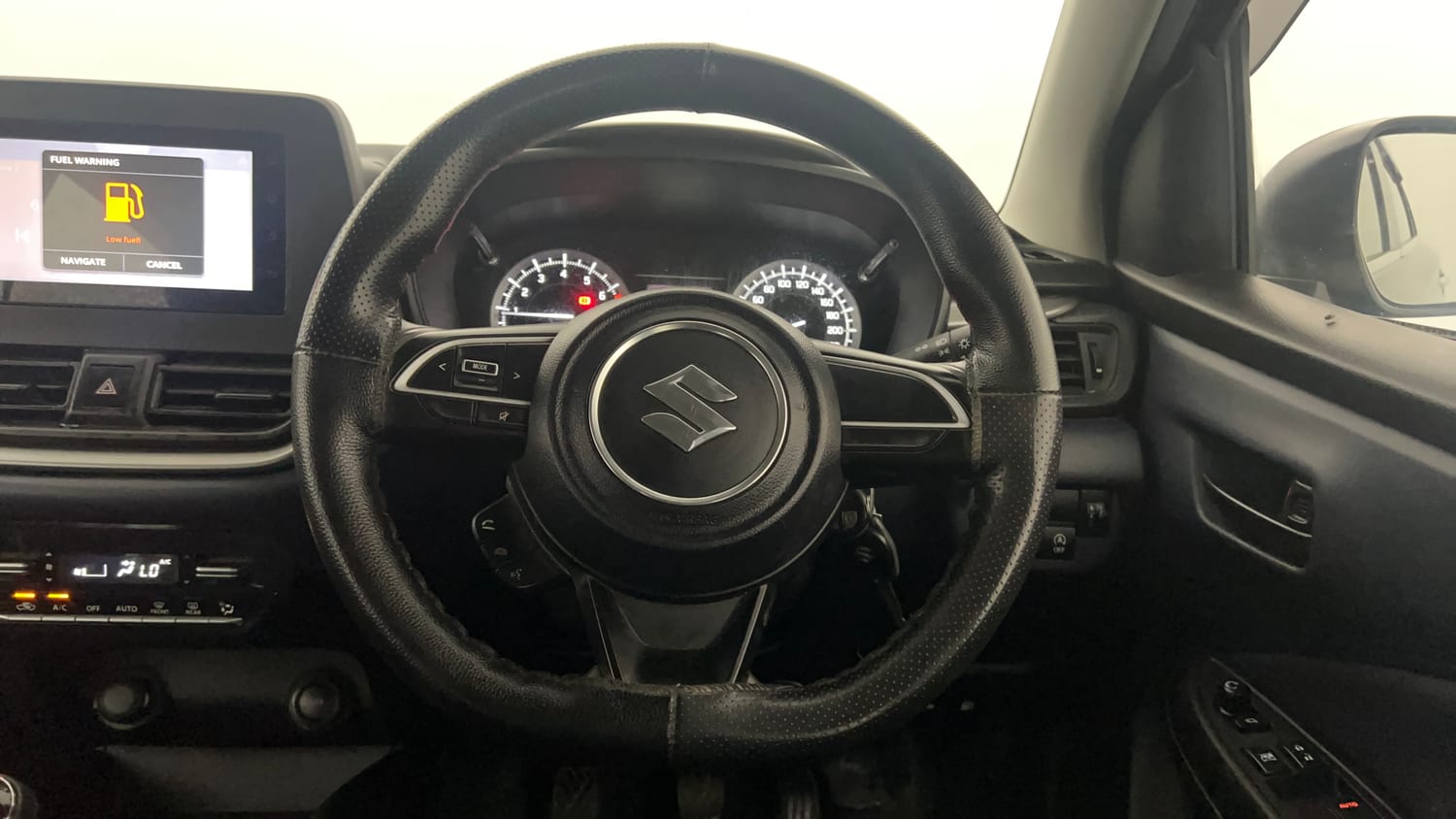 Used 2023 Maruti Suzuki Baleno Delta MT Petrol Manual interior STEERING VIEW