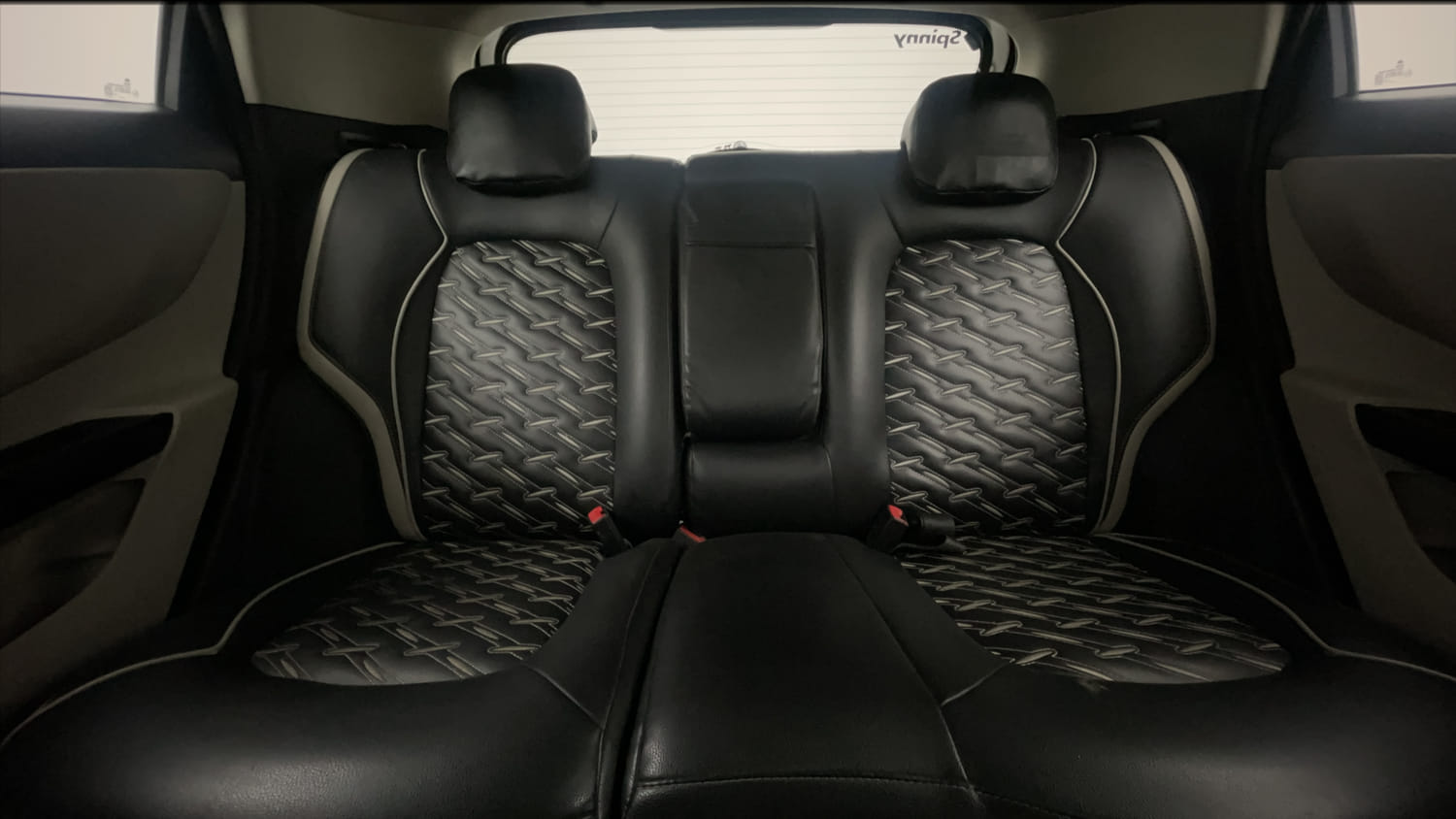 Used 2021 Tata Nexon XZA Plus (O) Diesel Diesel Automatic interior REAR SEAT CONDITION VIEW