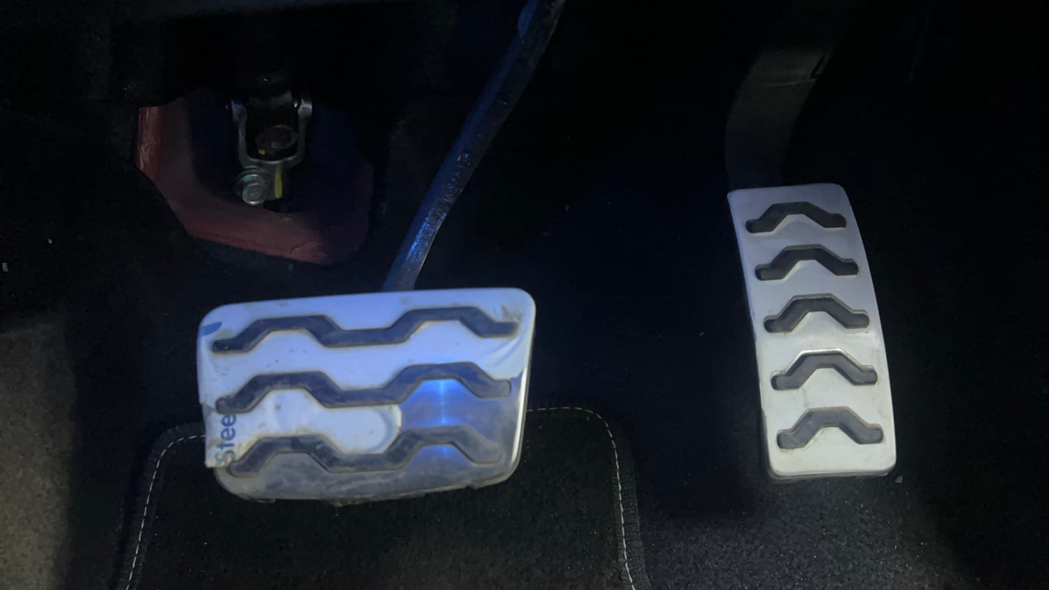 Used 2024 Hyundai Exter SX (O) Connect 1.2 AMT Petrol Automatic interior PEDALS VIEW