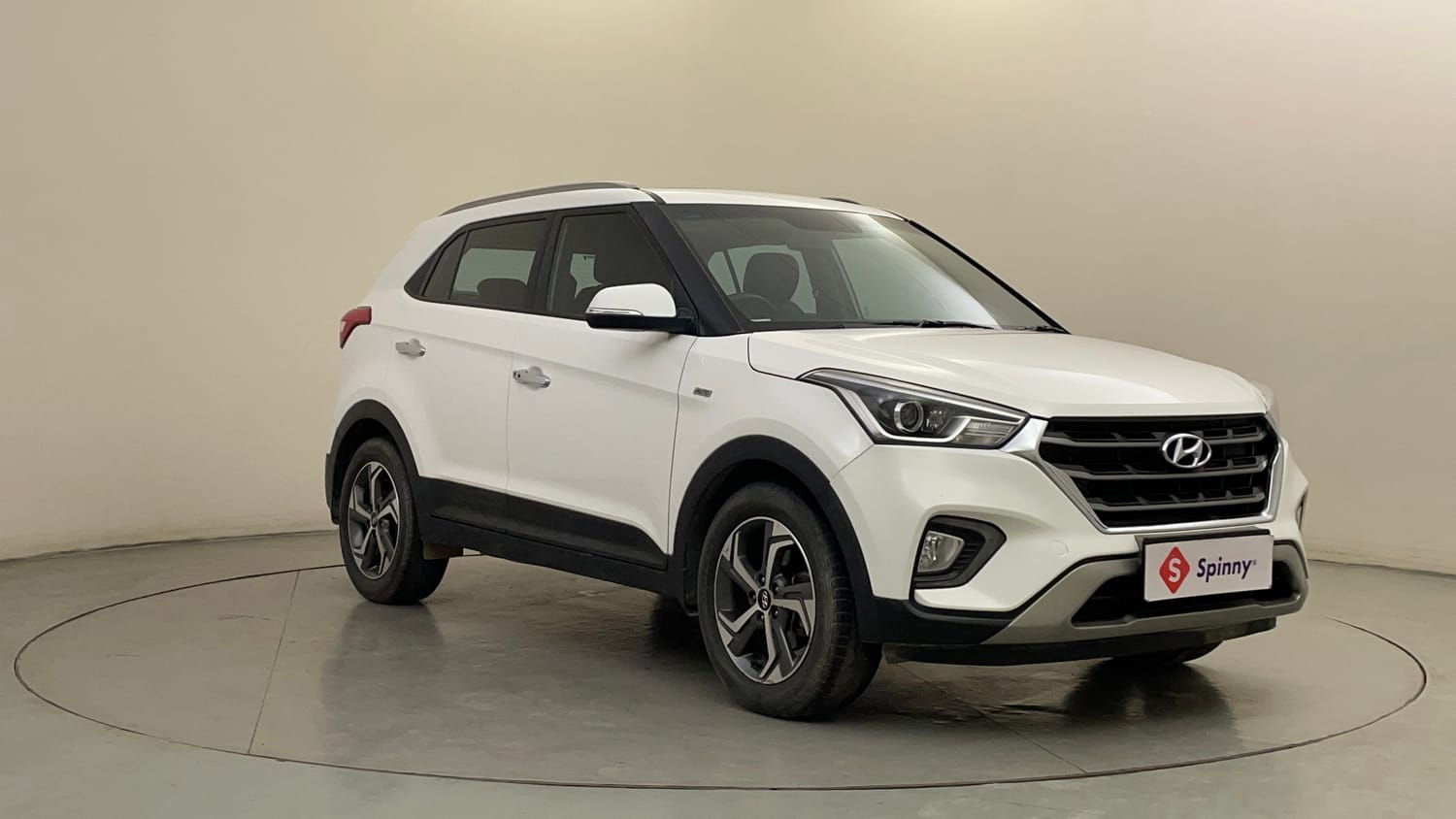 Used 2019 Hyundai Creta SX 1.6 AT Petrol Petrol Automatic exterior RIGHT FRONT CORNER VIEW