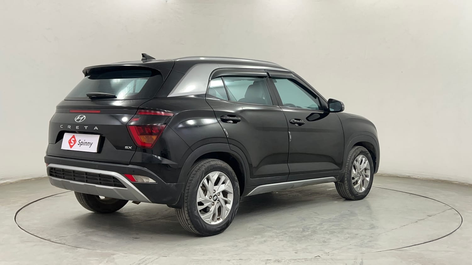 Used 2022 Hyundai Creta SX 1.5 Petrol Executive Petrol Manual exterior RIGHT REAR CORNER VIEW