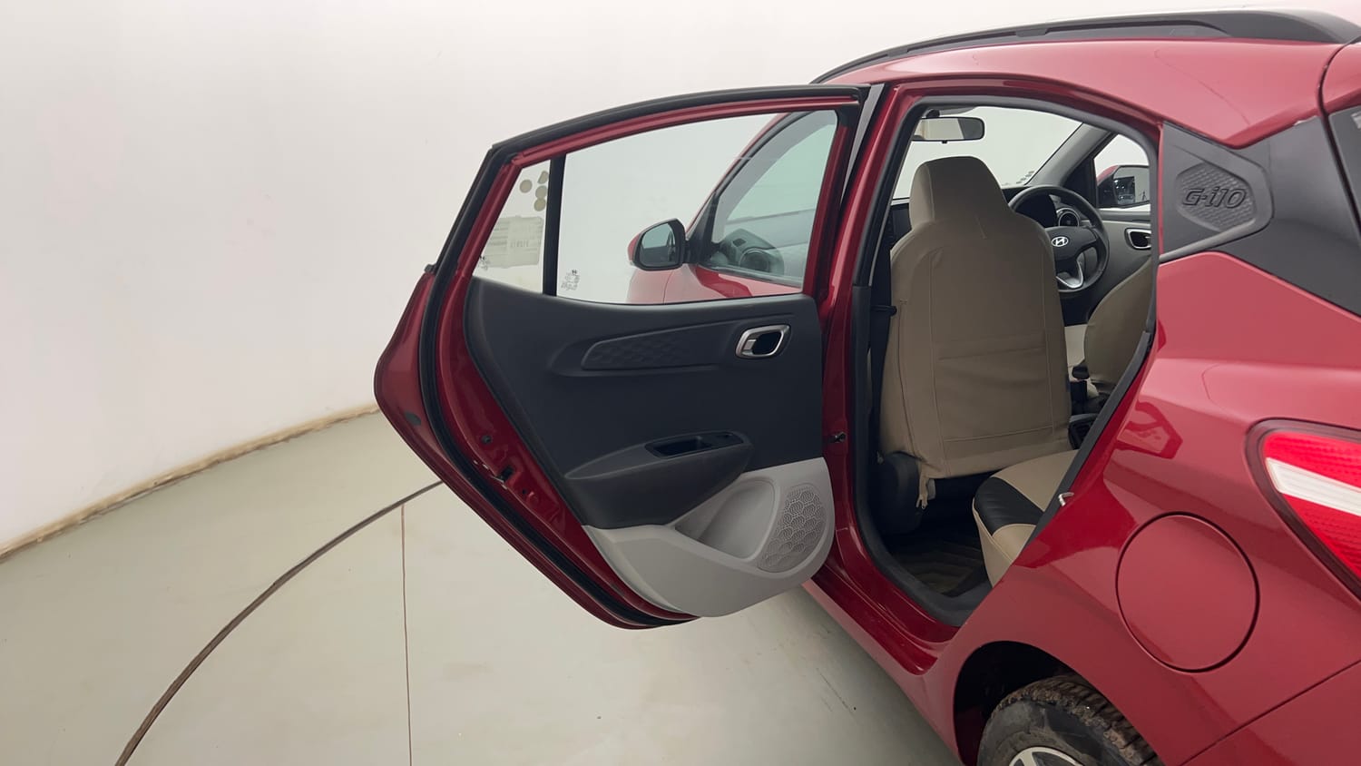Used 2022 Hyundai Grand i10 Nios Asta 1.2 Kappa VTVT Petrol Manual interior LEFT REAR DOOR OPEN VIEW