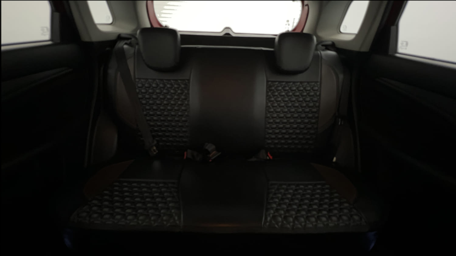 Used 2023 Maruti Suzuki Brezza VXi Petrol Manual interior REAR SEAT CONDITION VIEW
