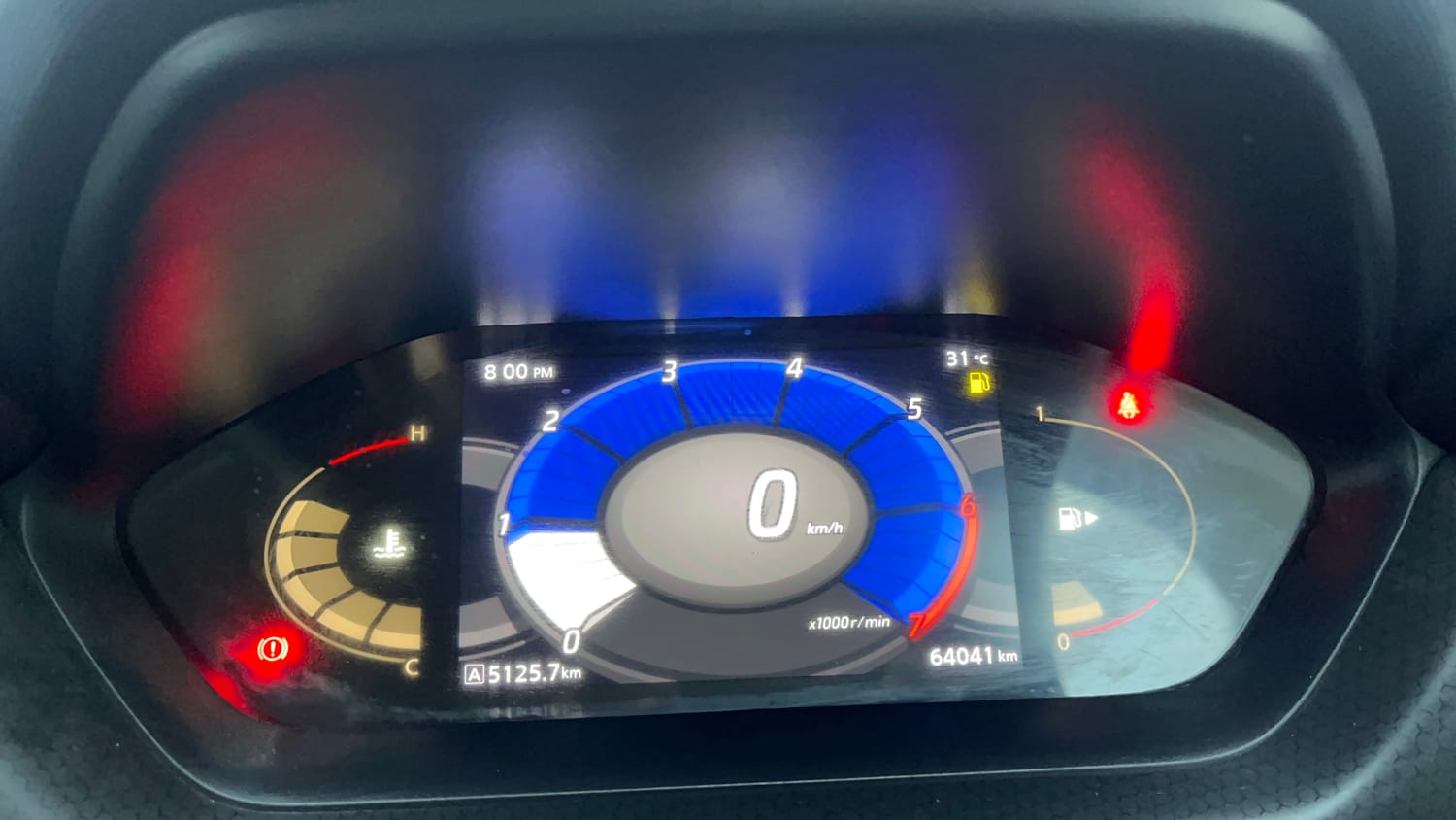 Used 2023 Nissan Magnite XV Premium Turbo Petrol Manual interior CLUSTERMETER VIEW
