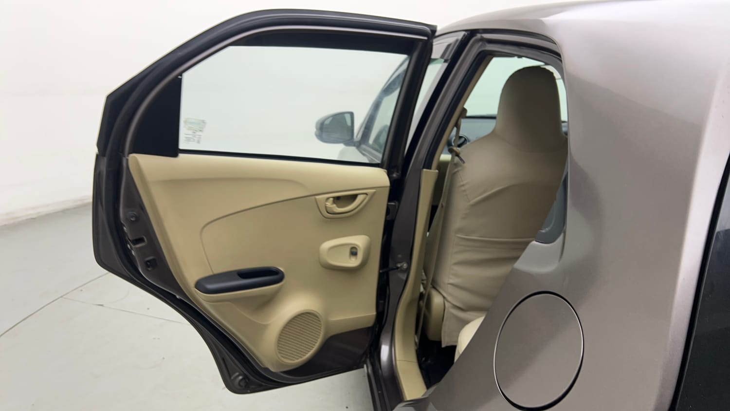 Used 2015 Honda Brio S MT Petrol Manual interior LEFT REAR DOOR OPEN VIEW