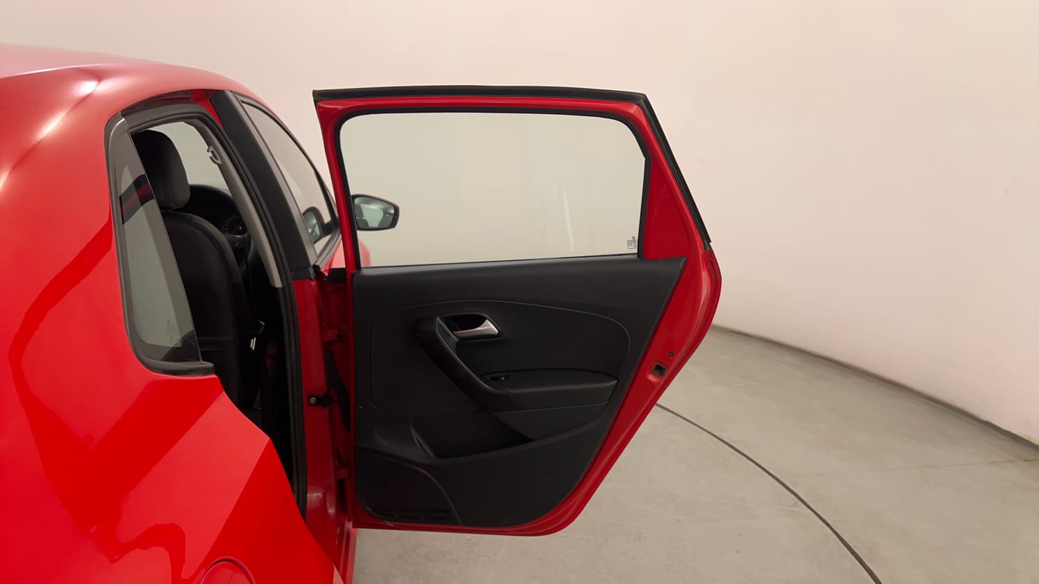 Used 2016 Volkswagen Polo Comfortline 1.2L (P) Petrol Manual interior RIGHT REAR DOOR OPEN VIEW