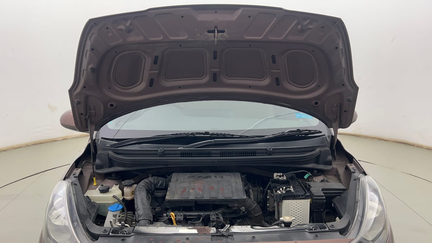 Used 2020 Hyundai Aura S 1.2 Petrol Petrol Manual engine ENGINE & BONNET OPEN FRONT VIEW
