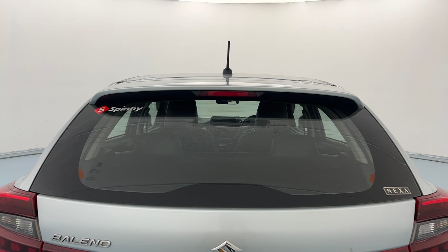 Used 2023 Maruti Suzuki Baleno Delta MT Petrol Manual exterior BACK WINDSHIELD VIEW
