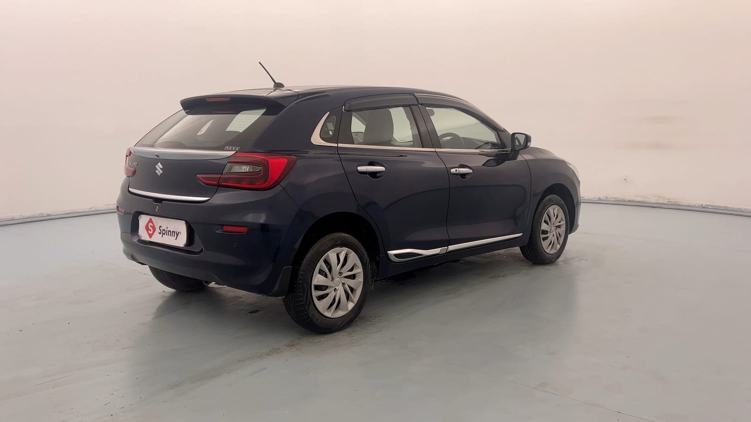 Used 2023 Maruti Suzuki Baleno Delta MT Petrol Manual exterior RIGHT REAR CORNER VIEW