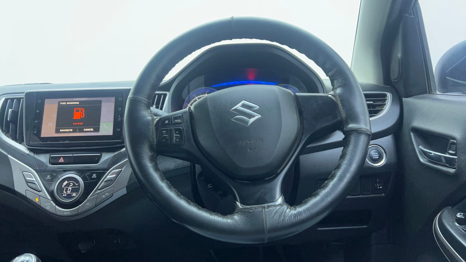 Used 2021 Maruti Suzuki Baleno Zeta Petrol Manual interior STEERING VIEW
