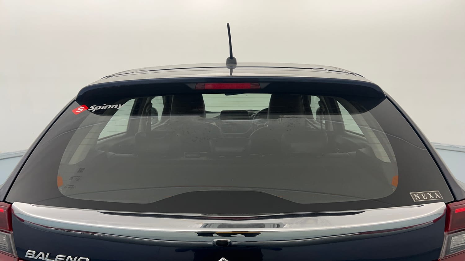 Used 2023 Maruti Suzuki Baleno Delta MT Petrol Manual exterior BACK WINDSHIELD VIEW