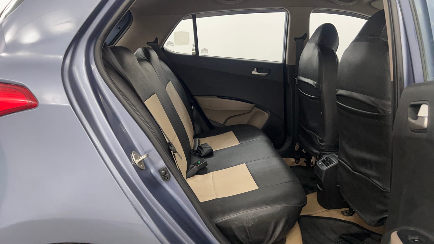 Used 2014 Hyundai Grand i10 Sportz 1.1 CRDi Diesel Manual interior RIGHT SIDE REAR DOOR CABIN VIEW