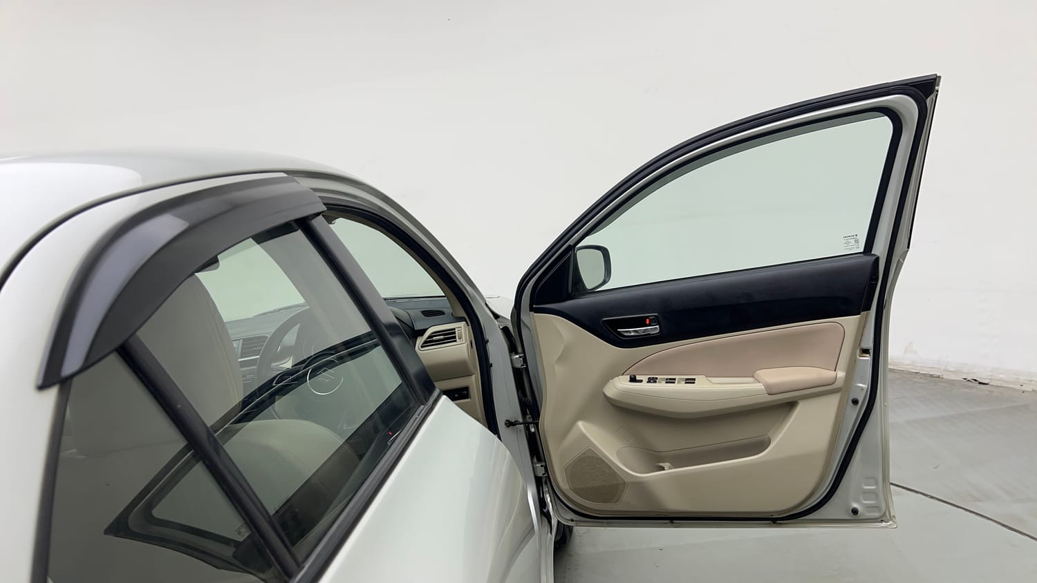 Used 2019 Maruti Suzuki Dzire VXi Petrol Manual interior RIGHT FRONT DOOR OPEN VIEW