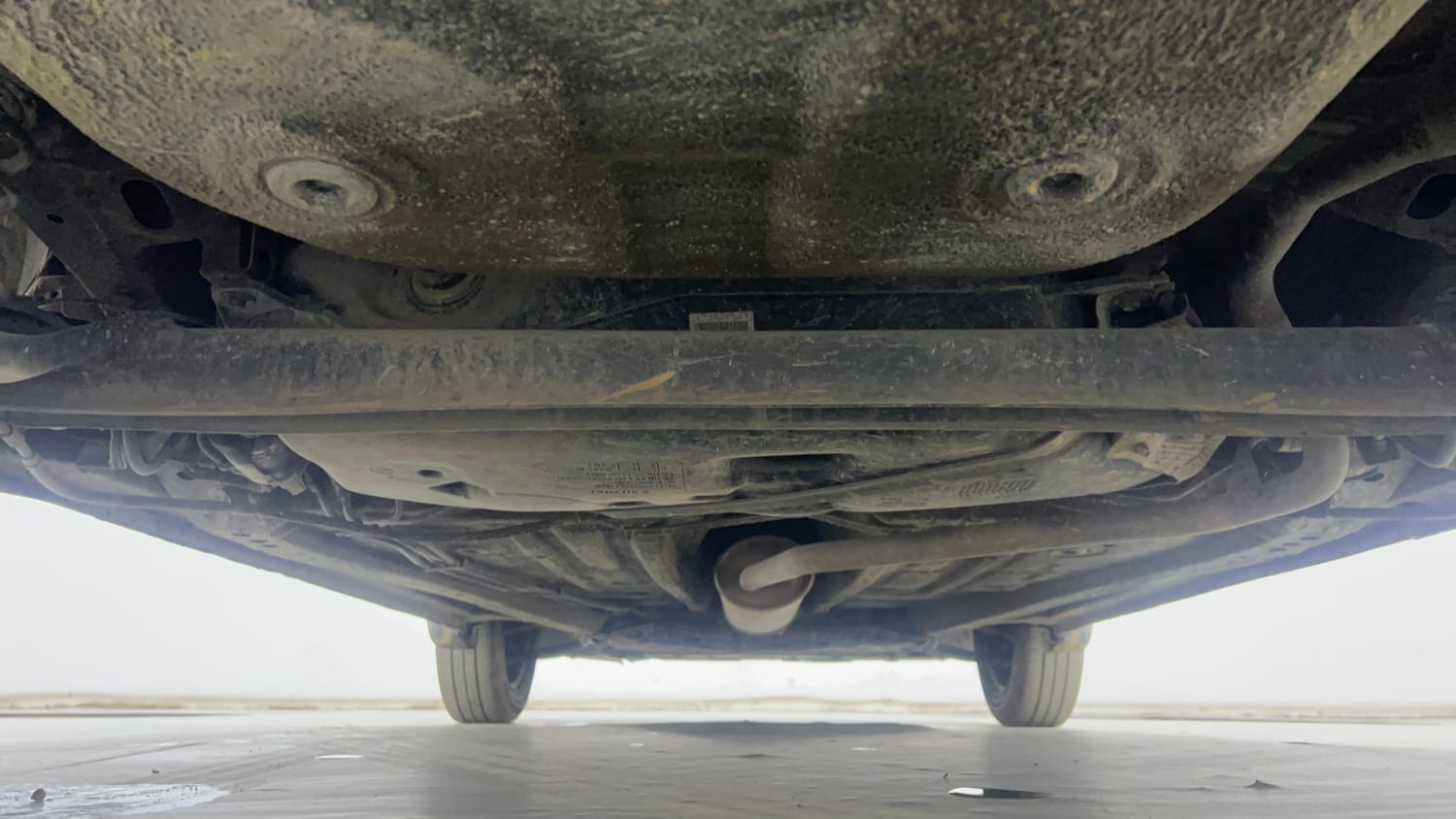 Used 2018 Maruti Suzuki Ignis Delta 1.2 MT Petrol Manual extra REAR UNDERBODY VIEW (TAKEN FROM REAR)
